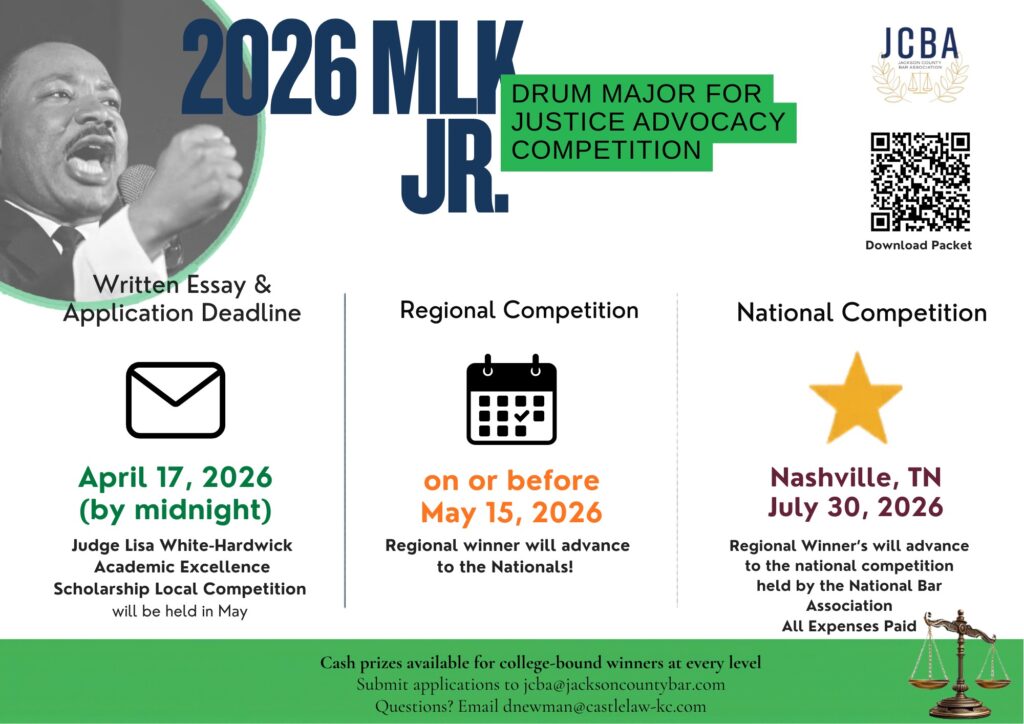 2026 MLK JR. Drum Major for Justice Advocacy Competition